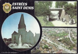 PICARDIE - 60 - OISE - ESTREES SAINT DENIS - CPM GF Couleur - Multivues - Estrees Saint Denis