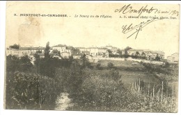 MONTFORT EN CHALOSSE- Le Bourg Vu De L´Eglise - Montfort En Chalosse