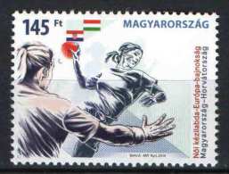 Hungary 2014. Sport / Handball European Championship,Croatia / Hungary Stamp MNH (**) - Ungebraucht