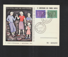 Luxemburg MK Caritas 1953 - Maximum Cards