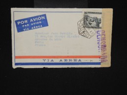 ESPAGNE - Enveloppe ( Devant ) De Madrid Avec Censure Pour Paris En 1936 - à Voir - Lot P9216 - Bolli Di Censura Nazionalista