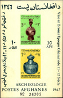 ARCHAEOLOGY-POTS-AFGHANISTAN-IMPERF MS-LIMITED ISSUE-MNH-687 - Archeologia