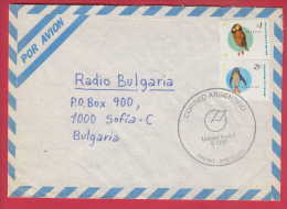 182034 / 1996  - 1.25 - ANIMALS BIRD King Penguin , OWL , Argentina Argentine Argentinie - Covers & Documents