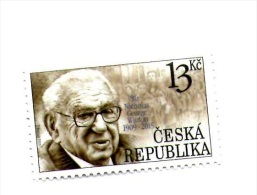 Czech Republic 2015 - Sir Nicholas George Winton - 1 Stamp, MNH - Jewish