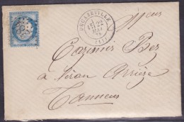 France N°60 Sur Lettre - 1871-1875 Ceres