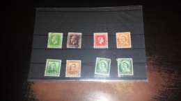 FR-159 FRANCOBOLLI NEW ZEALAND 8 VALORI USATI - Used Stamps