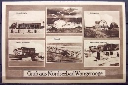 Alte Karte "Gruß Aus Nordseebad Wangerooge" 1932 - Wangerooge