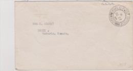 (3311) UK Military Free Shipping Fieldpost Cover FPO 320 To Canada Essex 1944 - Postal History