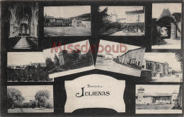 69 - JULIENAS - Souvenir De...-  Multivues - 1905 -  2 Scans - Julienas