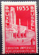 BELGIQUE           N° 387          NEUF* - Unused Stamps