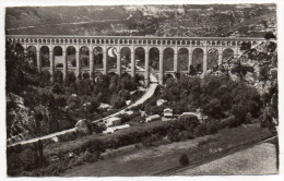 ROQUEFAVOUR-Vue Aérienne De L'Aqueduc Construit Entre 1842 Et 1847 (long 375m-82m Haut) Cpsm 14 X 9 N°13.355 éd DeFrance - Roquefavour