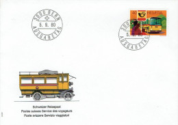 Schweiz / Switzerland - Mi-Nr 1181 FDC (k170) - Bus