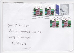 Netherlands ; 2014 ;  Used Cover - Lettres & Documents