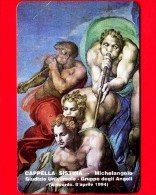 Scheda Telefonica - Nuova - VATICANO N. 4 - C&C 6004 - Cappella Sistina - Michelangelo - Vatikan