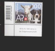 Schweiz **  2282 500 Jahre In Der Eidgenossenschaft Eckrand  Neuheiten März 2013 - Unused Stamps