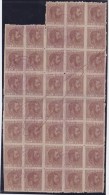 1884-105 CUBA SPAIN ESPAÑA 1884. ALFONSO XII. POSTAL FORG 10c BLOCK 38 - Neufs