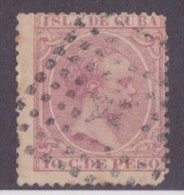 1891-21 CUBA SPAIN ESPAÑA 1891. Ed.128 10c ALFONSO XII MARCA DE ESPAÑA - Neufs