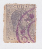 1884-21 CUBA SPAIN ESPAÑA 1884. ALFONSO XII. POSTAL FORG - Neufs