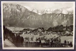 Alte Karte "OBERAUDORF Am Inn Mit Zahmen Und Wilden Kaiser" Kiefersfelden 1951 - Rosenheim