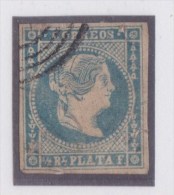 1857-92 CUBA SPAIN ESPAÑA 1857. Ed.7.1/2 R. FORGER RARE MEDIO REAL - Nuovi