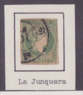 1857-93 CUBA SPAIN ESPAÑA 1857. Ed.7.1 R. MARCA CARRETA DE LA JUNQUERA - Ongebruikt