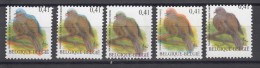 Nr 3135 (5) **, Buzin, Sterk Verschoven Druk In Blauwe, Groene, Rode En Zwarte Kleur (X5048) - Autres & Non Classés