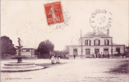 CPA - 27 - LE NEUBOURG - La Gare - Le Neubourg