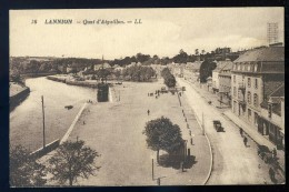 Delcampe - Cpa Du 22  Lannion -- Quai D' Aiguillon  SEPT14 - Lannion