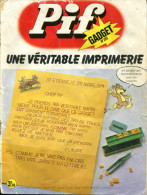 Pif Gadget N°265 (Vaillant 1503) BD De Rahan Et BD De Fanfan La Tulipe - Pif Gadget