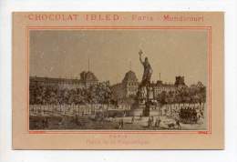 Chromo - Chocolat Ibled, Paris Mondicourt - Place De La République - Ibled