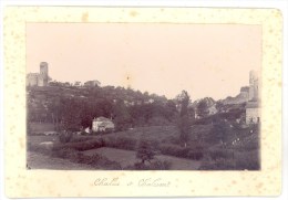 87 - CHALUS & CHALUSSET Vers 1900 -  Photographie Ancienne (11 X 17 Cm) - Sur Cartonnage (14 X 20 Cm) - - Chalus