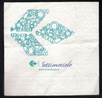 # AIR DOLOMITI Lufthansa Serviette Towel Giveaway Advert Cadeaux Geschenke Luftfahrt Airlines Aviation Aereo Avion - Giveaways