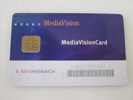 Deutsche Telekom Gruppe,Media Vision Card,with Scratch,not In Very Good Condition - Sonstige & Ohne Zuordnung
