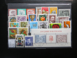 1976  " Kompletter Jahrgang "  Mit Block 3+4    Gestempelt   LOT 711 - Años Completos