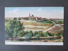 Old Postcard Jerusalem. Vue Du Mont Sion. View Of The Mount Of Zion. Ungelaufen! - Israel