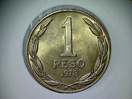 Chile 1 Peso 1978 - Cile