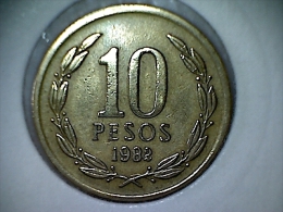 Chile 10 Pesos 1982 - Cile