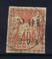 Nouvelle Caledonie  Yv Nr 11a  Used Obl  Surcharge Renversée - Usati