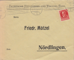 27240- KING LUDWIG 3RD, BAYERN-BAVARIA, STAMPS ON COVER, 1917, GERMANY - Storia Postale