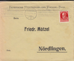 27242- KING LUDWIG 3RD, BAYERN-BAVARIA, STAMPS ON COVER, 1917, GERMANY - Cartas & Documentos
