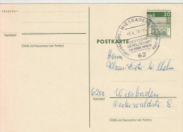 27255- ARCHITECTURE POSTCARD STATIONERY, 1970, GERMANY - Postcards - Used