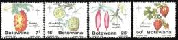 (096) Botswana  1985  Christmas / Noel / Plants / Pflanzen / Flora / Fruit ** / Mnh  Michel 368-71 - Botswana (1966-...)