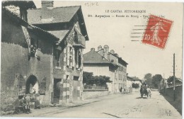 15 - ARPAJON-SUR-CERE - Entrée Du Bourg - Route D'Aurillac - Attelage - Cerceau - Arpajon Sur Cere