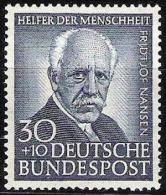 BRD 1953: "Fridtjof Nansen" Michel-No.176 ** Postfrisch MNH (Michel € 60.00) - Poolreizigers & Beroemdheden