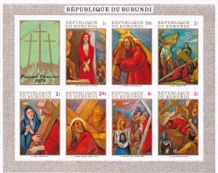 Burundi Hb 37 Y 38 SIN DENTAR - Blocks & Sheetlets