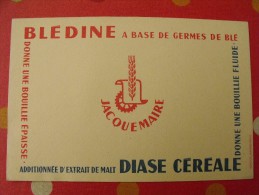 Buvard Blédine Dias Céréale Jacquemaire.  Vers 1950. - B