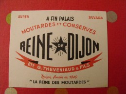 Buvard Reine De Dijon. Moutarde De Dijon.  Théveniaud. Vers 1950. - Senape