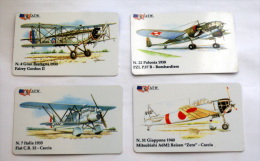 1998 - COLLECTION OF 10 PREPAID CARDS ATW FOR MILITARY ITALIAN PEACE KEEPING FORCES IN ALBANIA - Armée