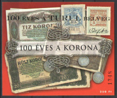 Hungary 2000. Turul Centenary Commemorative Sheet Special Catalogue Number: 2000/02. - Commemorative Sheets