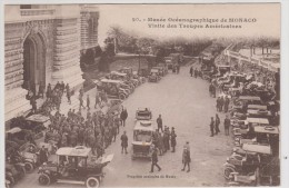 Monaco - Musée Océanographique - Visite Des Troupes Américaines - Editeur: Musée N° 20 - Musée Océanographique